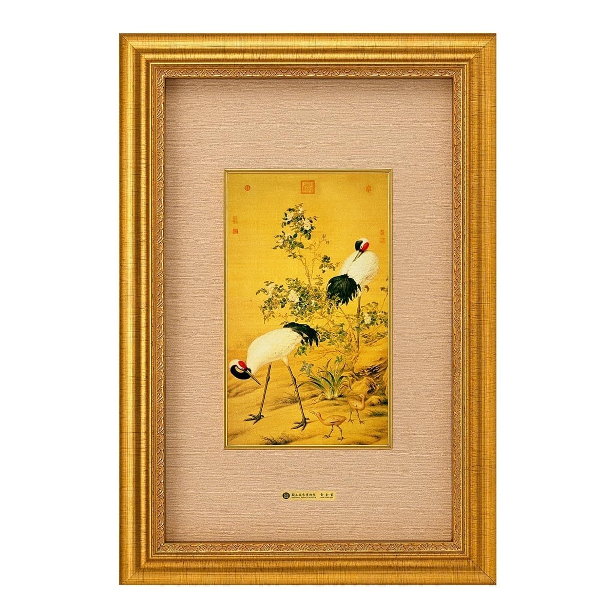 Emas dan Keberuntungan, Dua Derek, Bingkai Kayu Emas