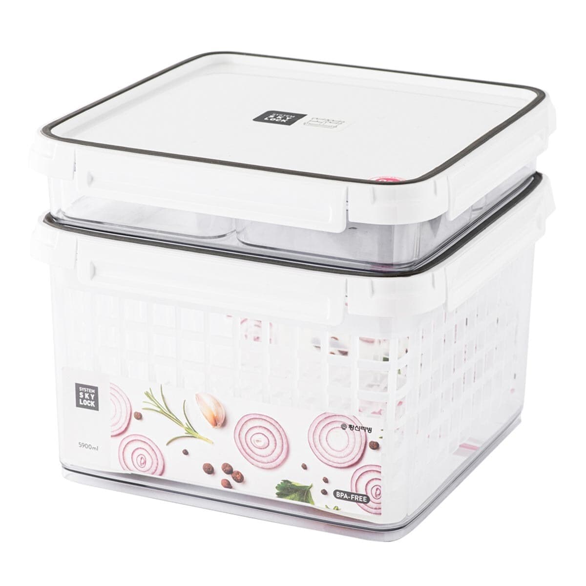 Kemakmuran SKYLOCK 2-in-1 Kotak Segar 1700ml + 5900ml