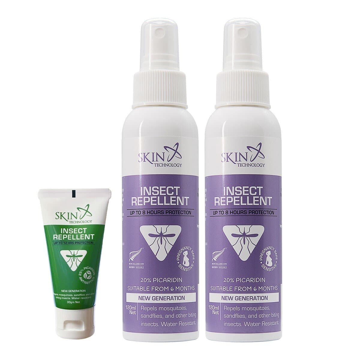 Rui Bin Larutan Anti Nyamuk 120 Mililiter X 2 Pcs + Krim Anti Nyamuk 30 Mililiter X 1 Pcs