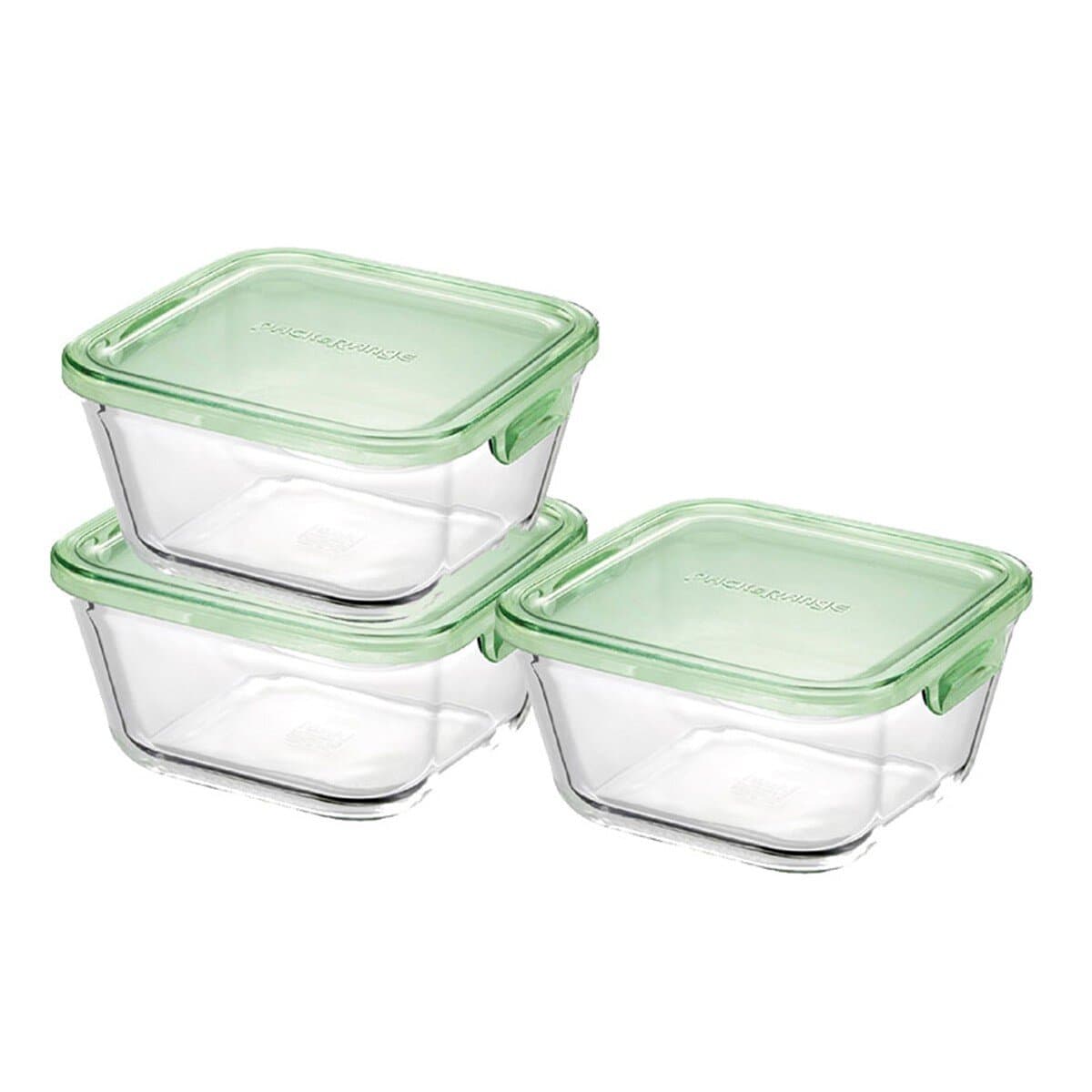 Set Kotak Mikrovafta IWAKI Tahan Panas 6 Buah 1000 ml