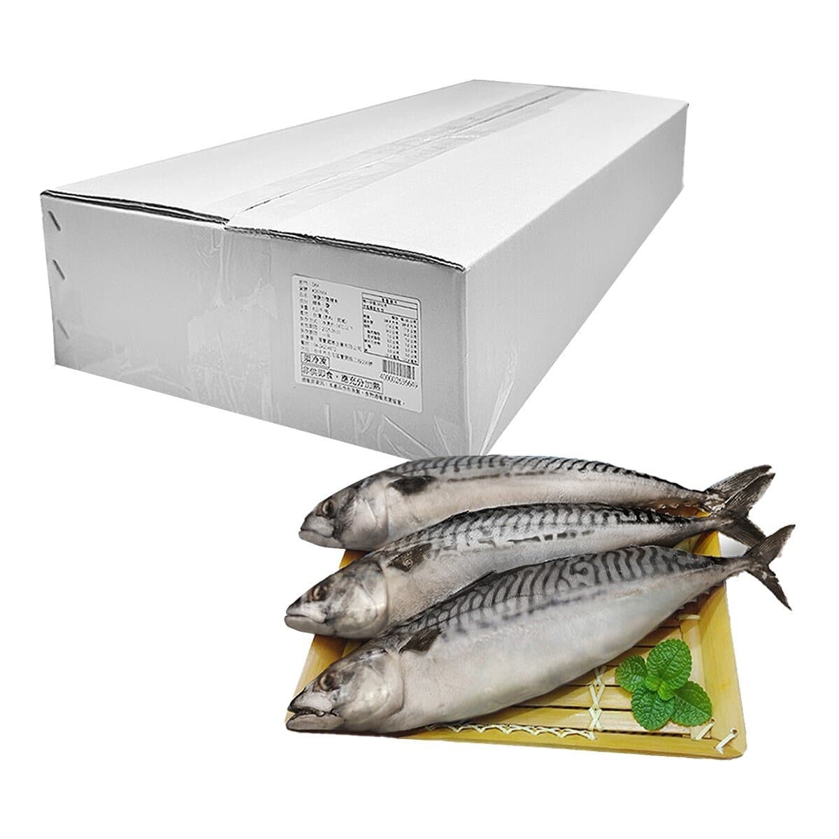 Ikan Sarden Putih Garam Rendah Beku 6 Kilogram