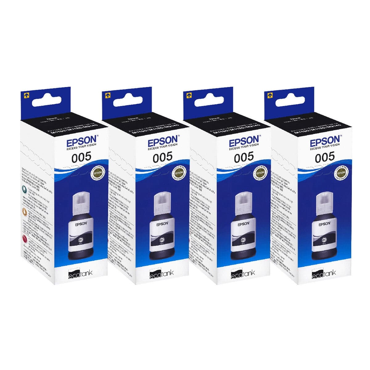 EPSON 黑色墨水組 T03Q 4入