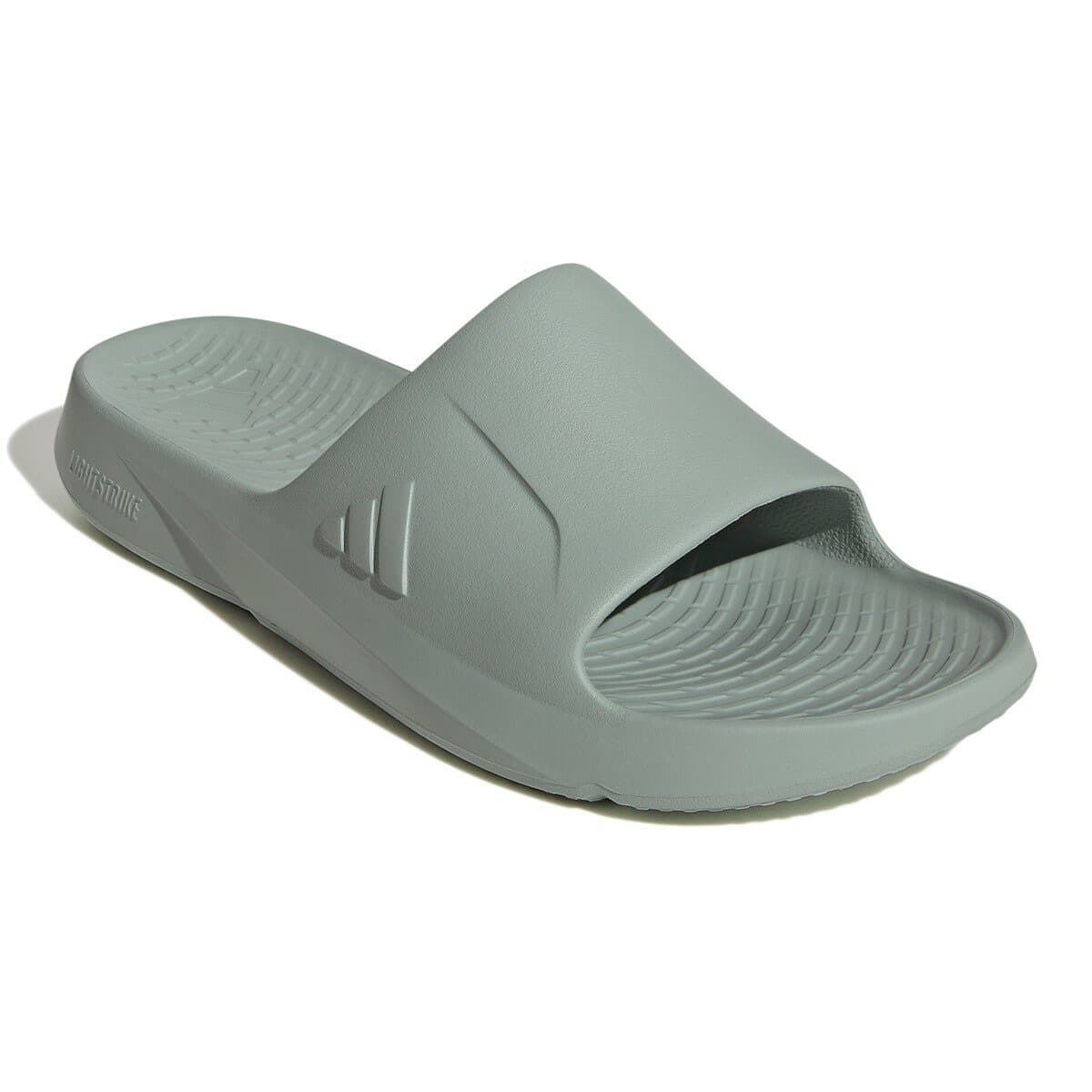 Adidas sandal laki-laki hijau olive US 10