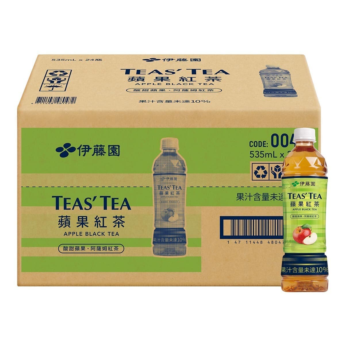 Teh Ito-En Teh 535ml X 24 Botol