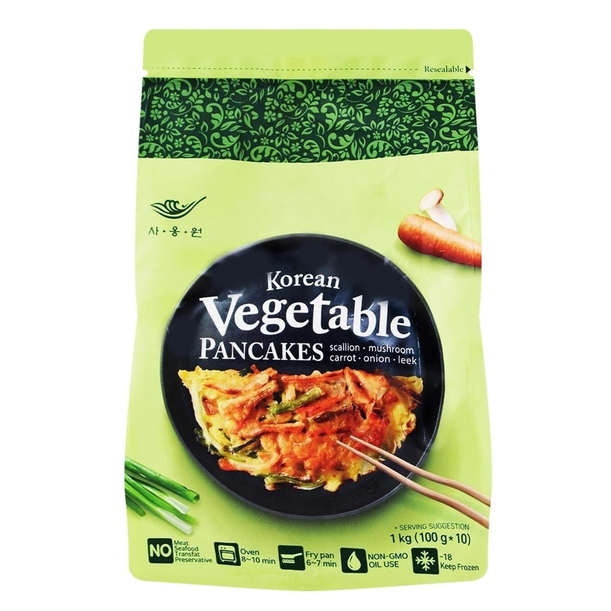Saongwon Pancake Korea Frozen Vegetable 100 g X 10 Sachet
