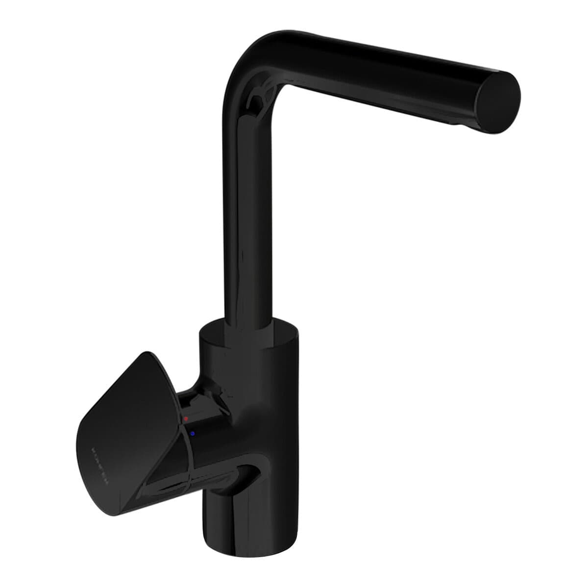 Keran Wastafel Kohler Aleo dengan Keluaran Tinggi Hitam