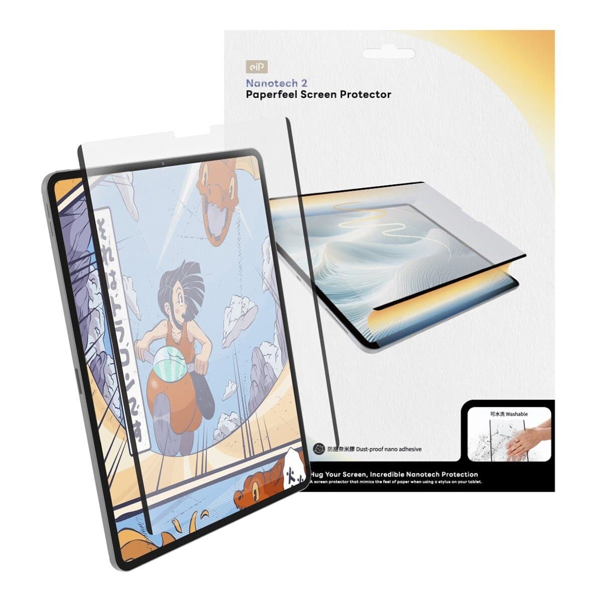 Pelindung Layar iPad eiP Paper-Like Film Original Untuk iPad Air6 M2 30 Cm (13 Inci)