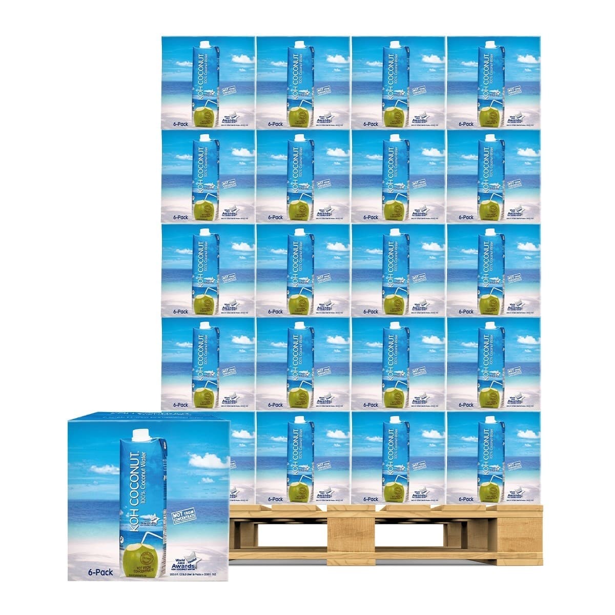 Koh Coconut Juice Murni 1 liter X 6 botol X 120 set