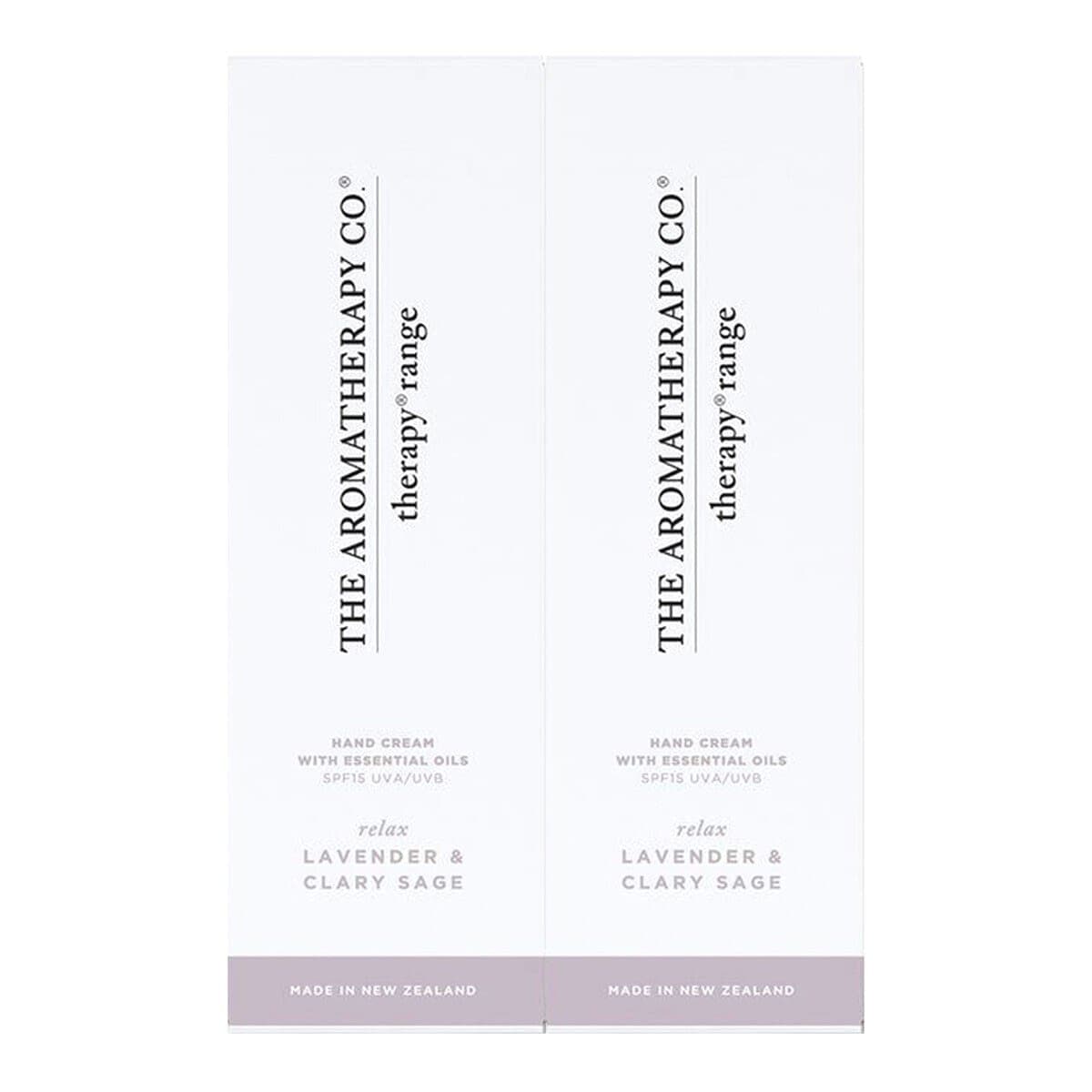 The Aromatherapy Co Pelembab Tangan dengan Lavender dan Rosemary 75 mililiter X 2 botol