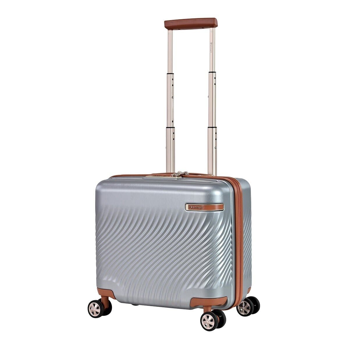 Eminent Vintage Tas Ransel 16 Inci Warna Aluminium Cerah