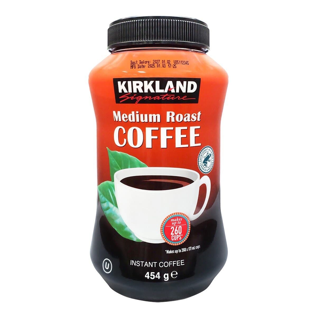 Kirkland Instant Coffee Powder 454 gram