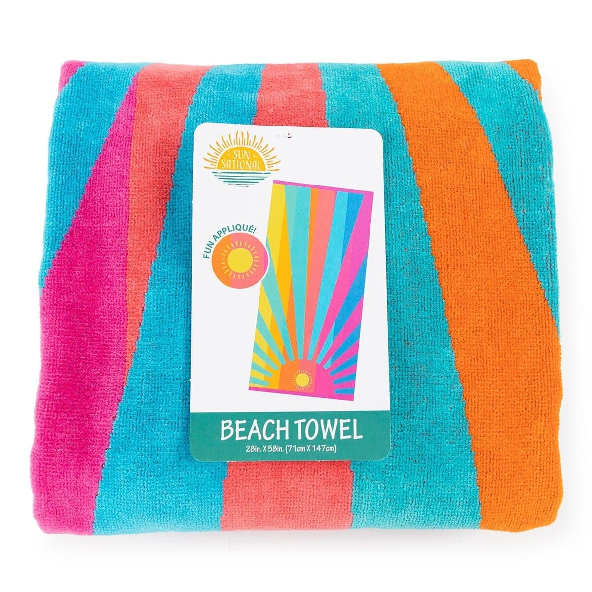 Sun Sational Handuk Pantai Cotton 71 cm X 147 cm Sunset