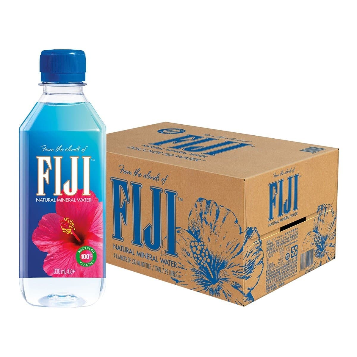 FIJI Air Mineral Alami 330 ml X 24 botol