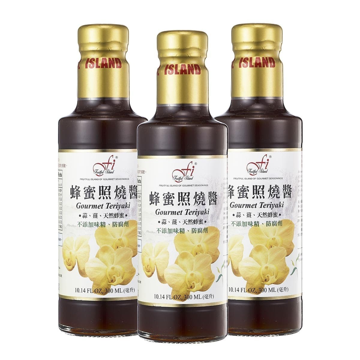 F.I. Saus Teriyaki Madu Jepang 300ml X 3 pcs