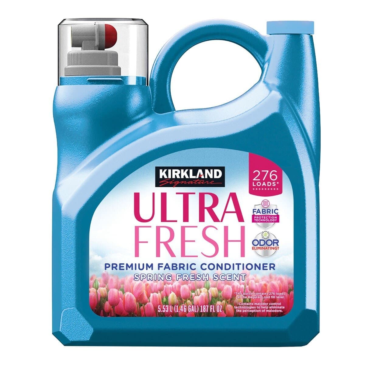 Kirkland Liquid Lembutkan Pakaian Beraroma Segar Ultra Koncentrat 5,53 Liter / 276 Penggunaan