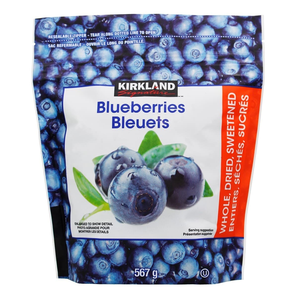 Kirkland Blueberry Dry 567 gram