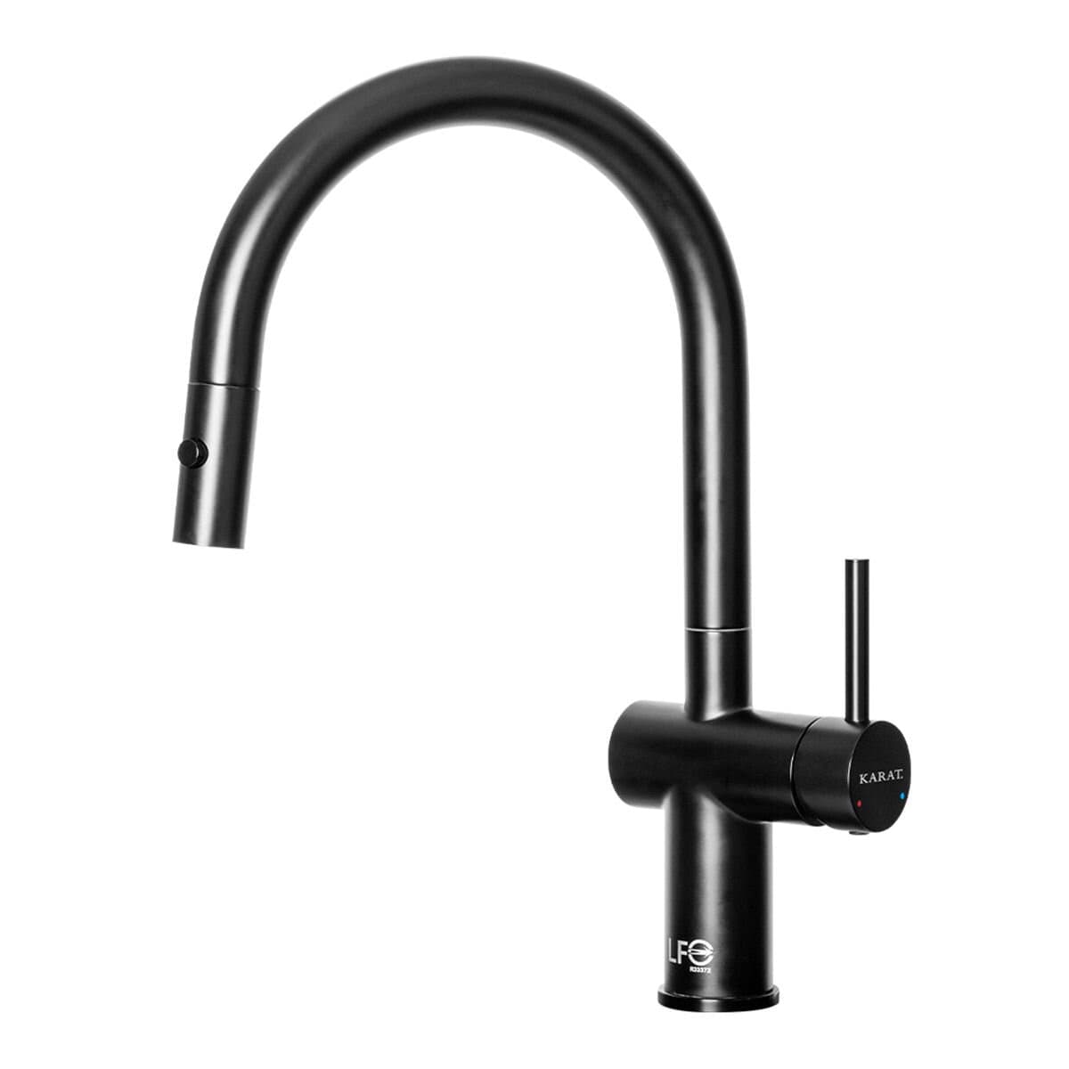 Kailar Mixer Kran Dapur Hitam