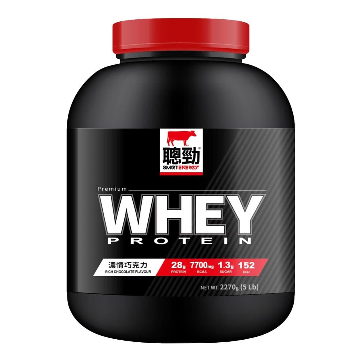 Red Bull Protein Whey Cokelat Intense 2,27 kilogram