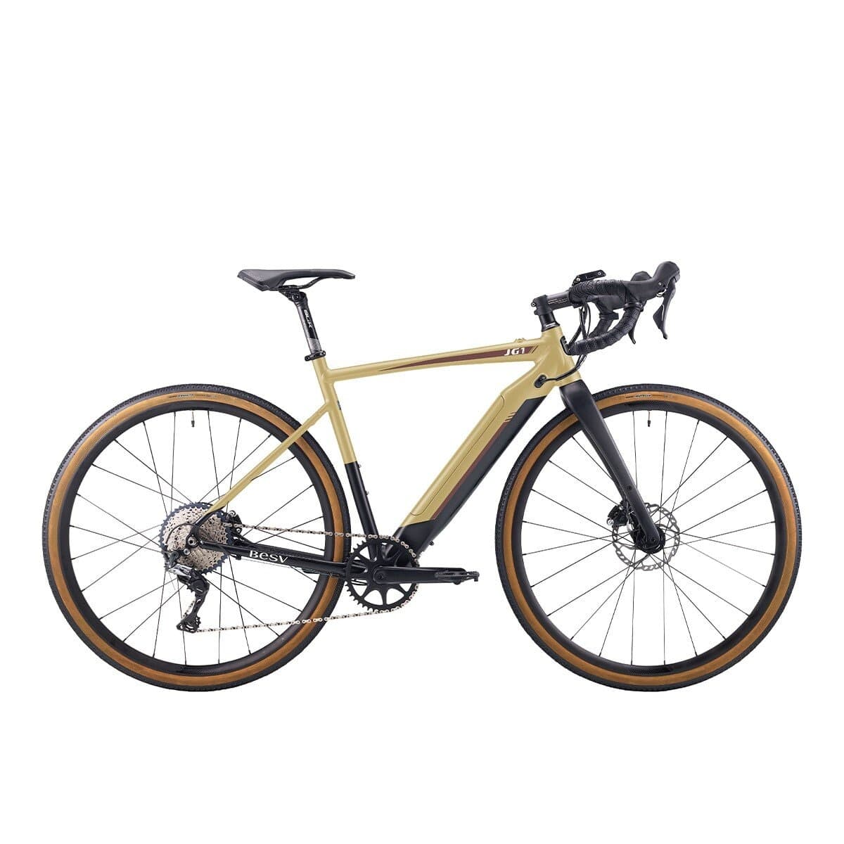 BESV JG1 E-Bike Gravel Green Military M