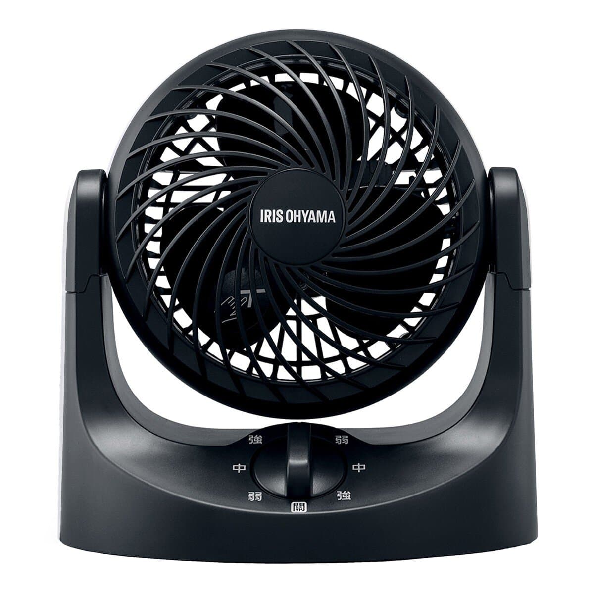 IRIS OHYAMA Penghembus Udara Meja TAF-MKM10N Hitam