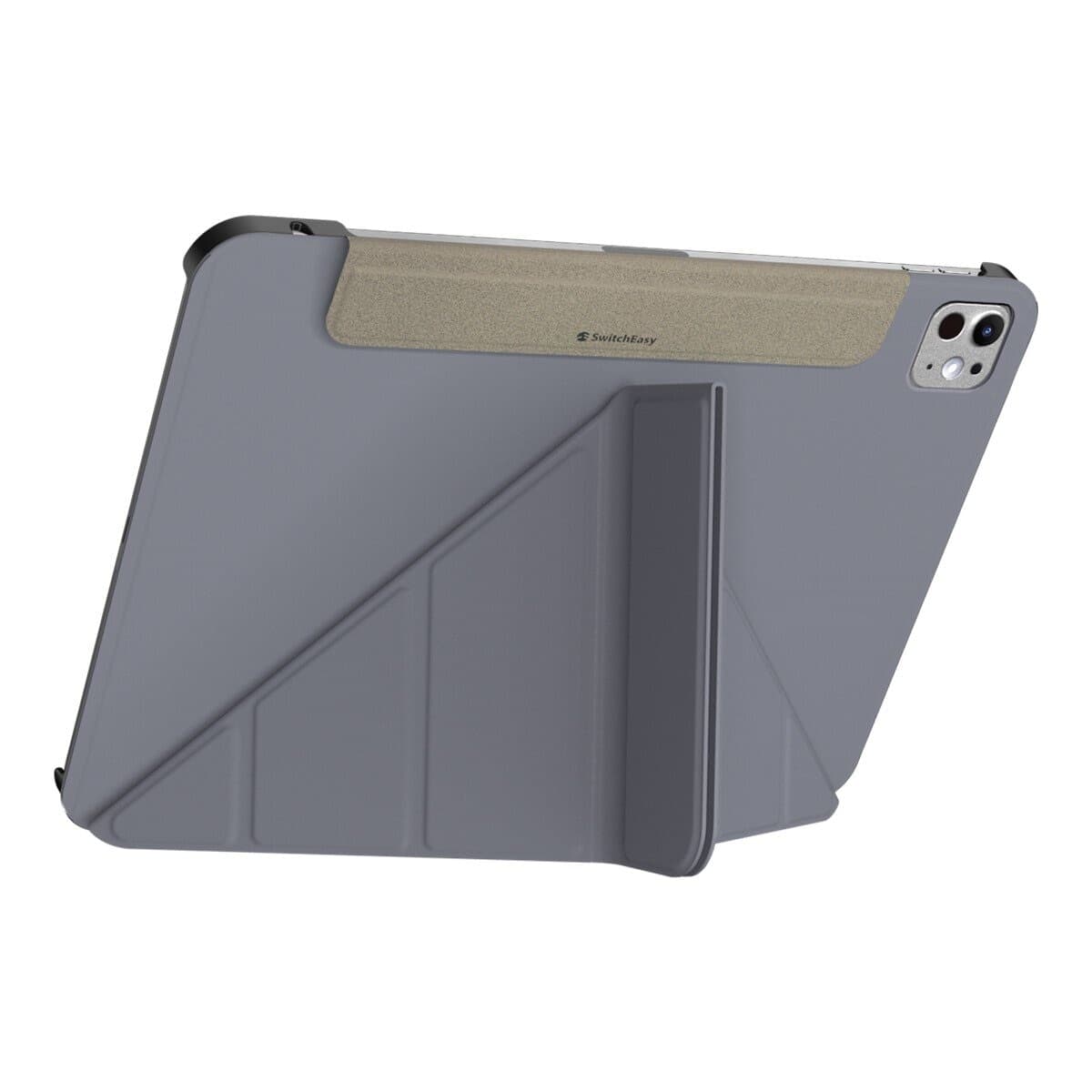 SwitchEasy Origami Pelindung dan Bracket Multi Sudut iPad Pro 11 Inci 2024 M4 Biru Alaska