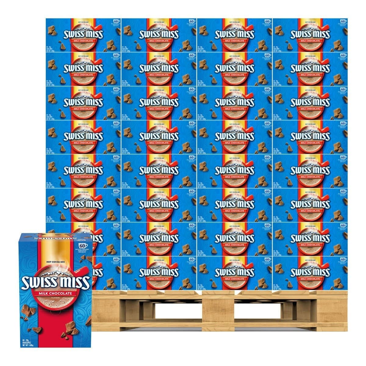 Bubuk Kakao Instan Swiss Miss 28g X 60pcs X 160gr