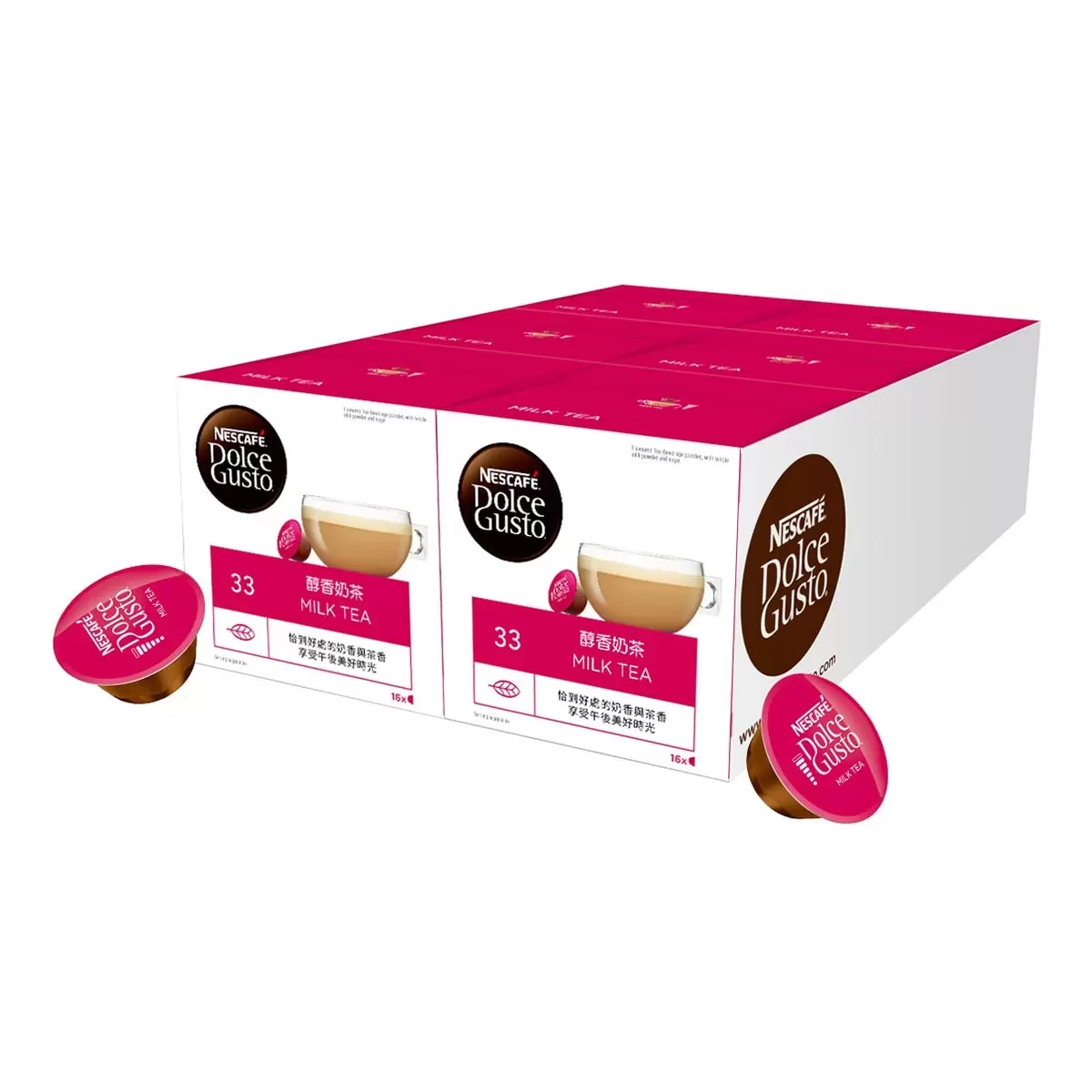 NESCAFE Dolce Gusto Capsule Paket Teh Susu Enak 96 Butir