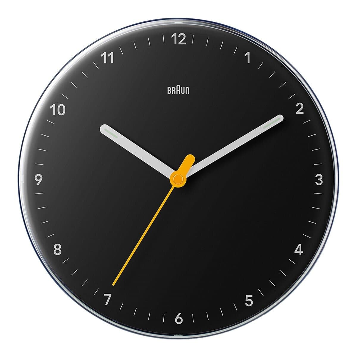 Bulova Classic Modern Wall Clock Hitam BC26-B