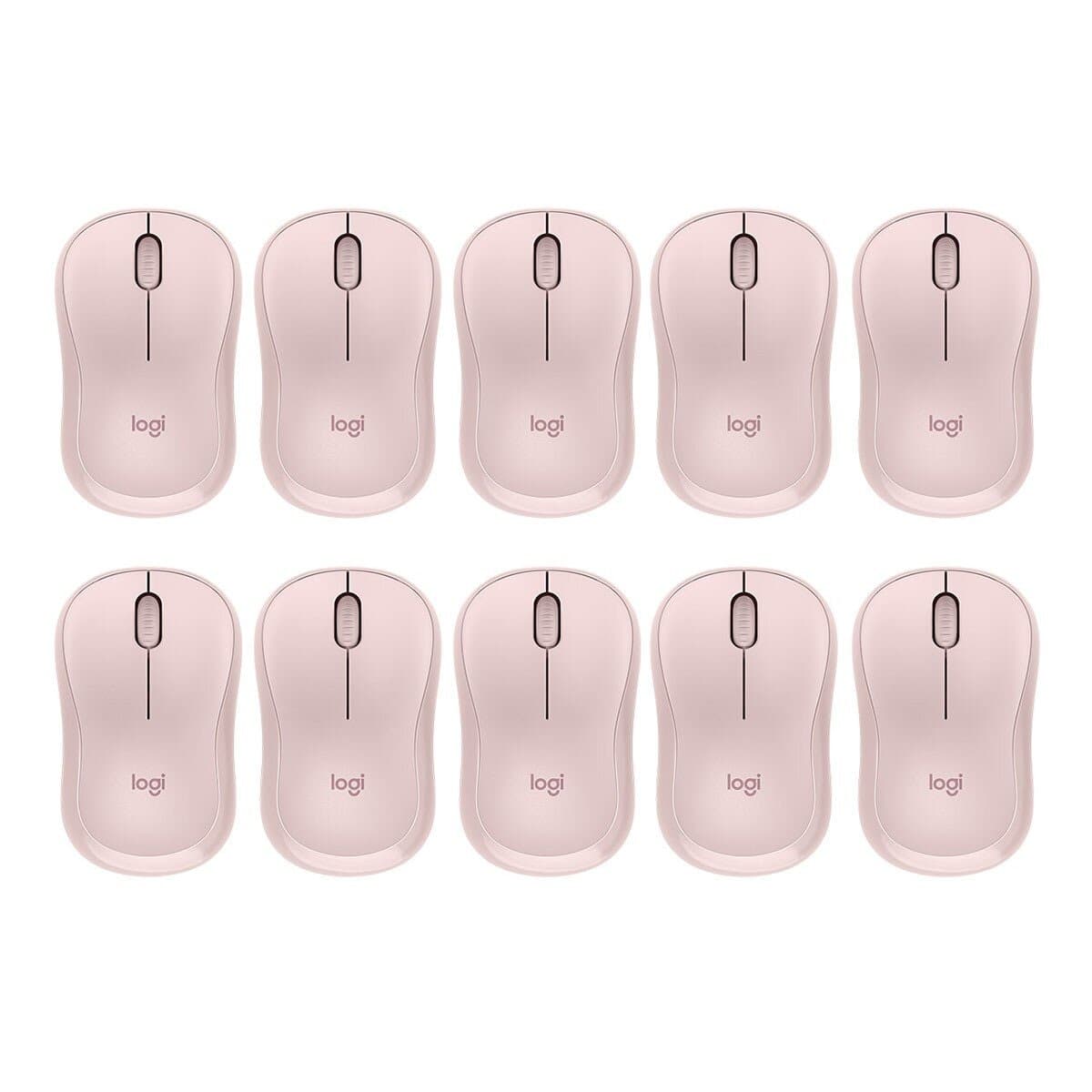 Logitech Mouse Bluetooth Bisu M240 10 unit Merah