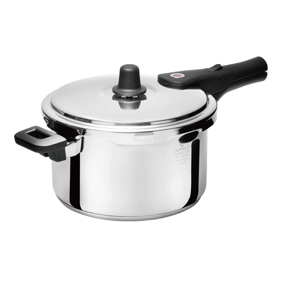 Niu Tou Pai Panci Cepat Saji Stainless Steel 6 Liter