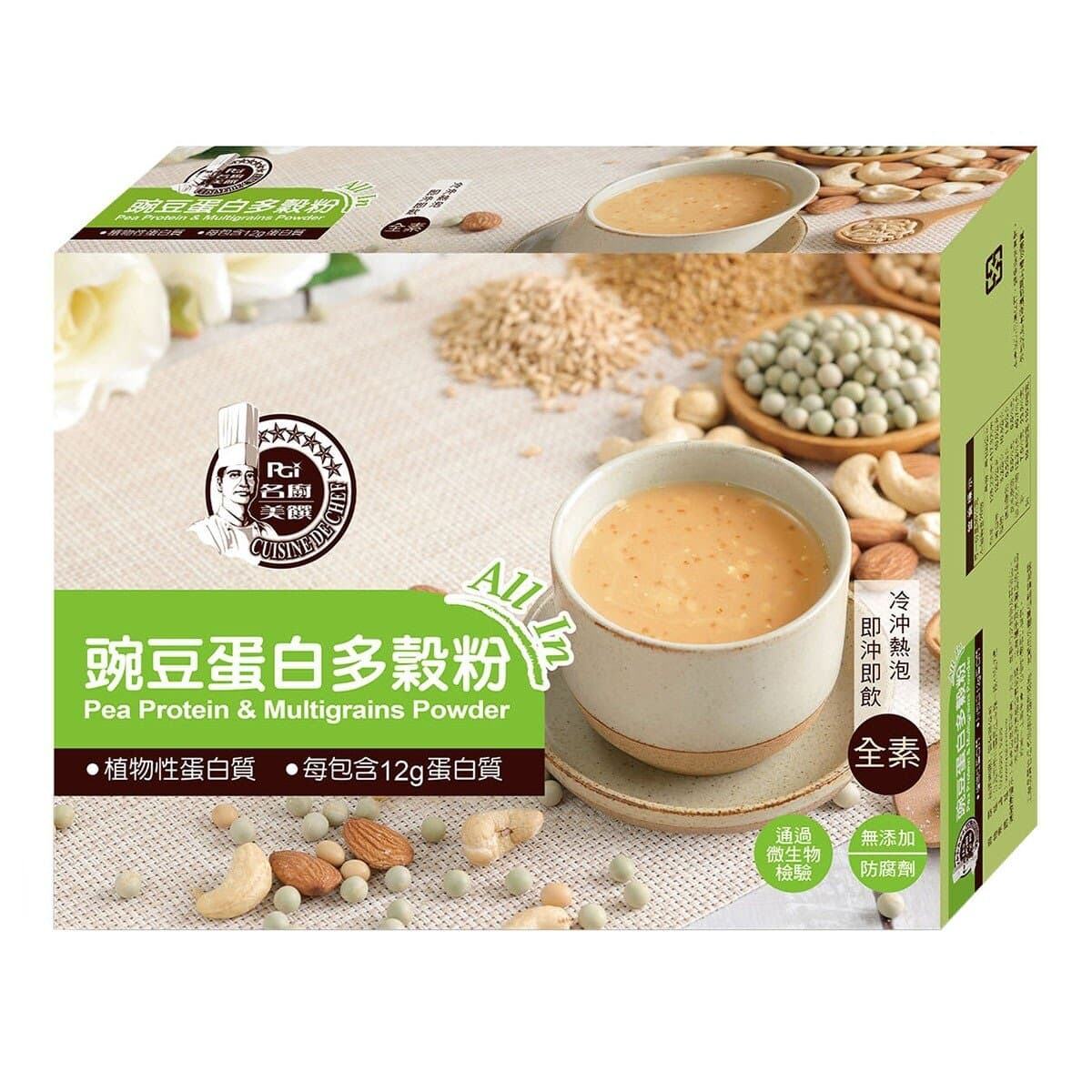 Chef's Choice Protein Kacang Hijau Multi-Gandum 30 gram X 20 Buah