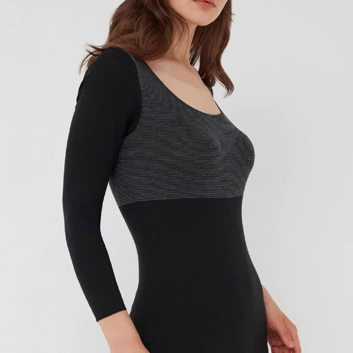 Baju Kesehatan Panas Wanita Hitam, Size: M