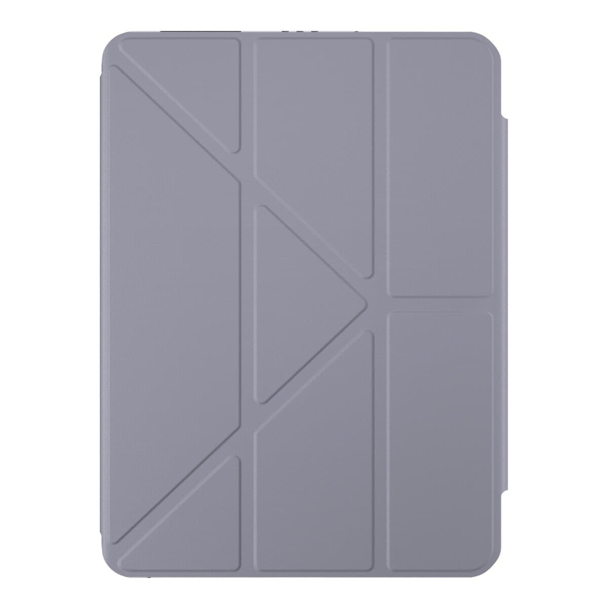 MAGEASY Facet All-Around Bracket Clear Back Cover Case Untuk iPad Pro 11 Inci 2022 M2 - 2018 & iPad Air 10.9 Inci 2022-20 Warna Alaska Blue
