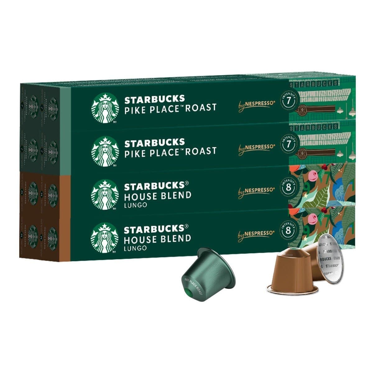 Kapsul Kopi Starbucks Rasa Tradisional 80 Butir Cocok untuk Mesin Nespresso