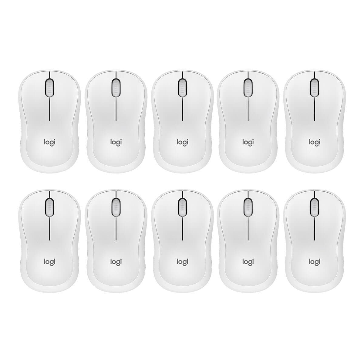 Logitech Mouse Bluetooth Bisu M240 10 unit Putih