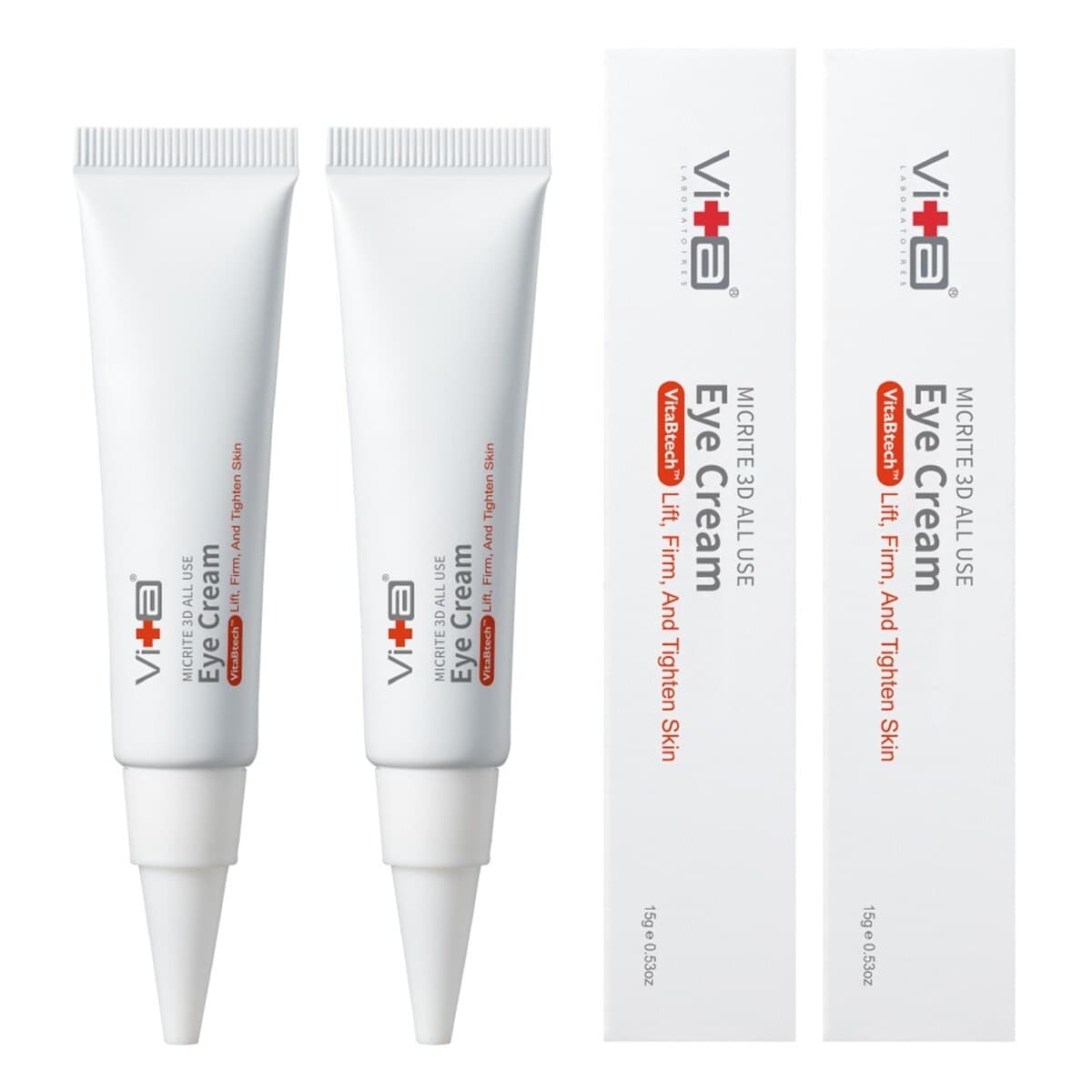 Weiya Krim Mata Mikro Kristal 3D Multifungsi 15 gram x 2 bungkus