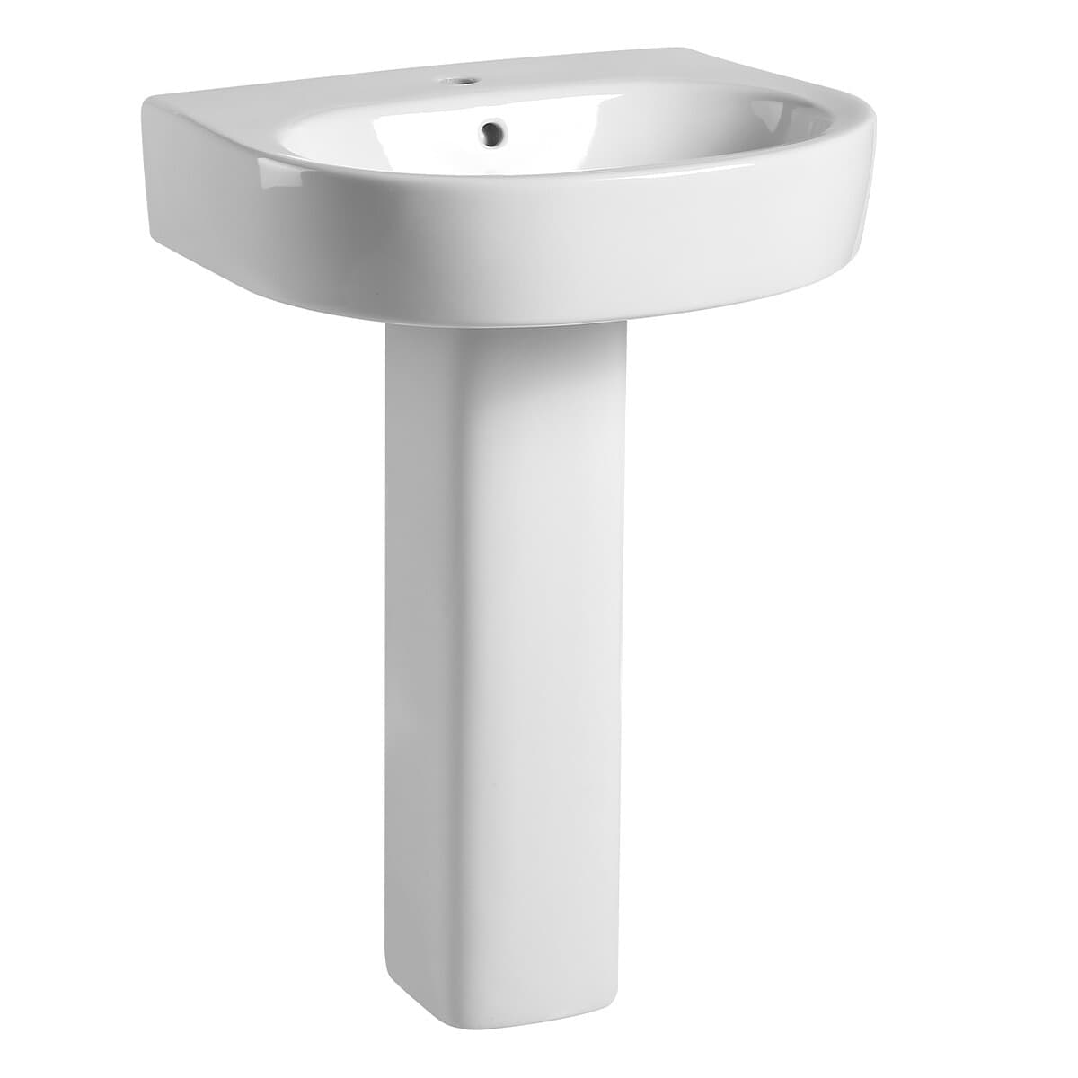 Wastafel Kolom Penuh Lubang Tunggal Kohler Candide