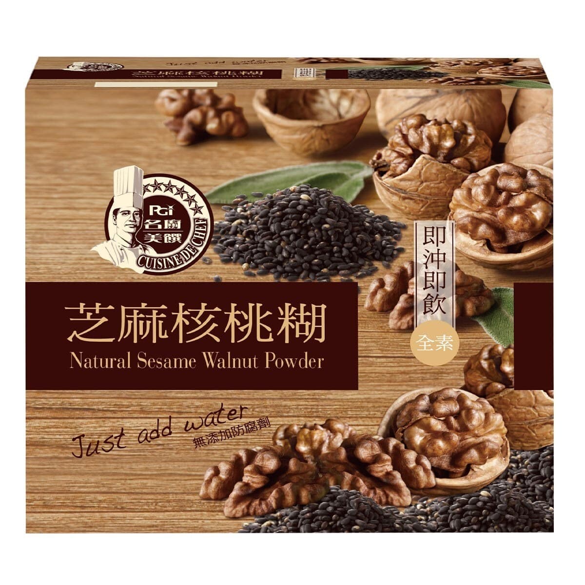 Mingchu Meizhai Cereal Kacang Mede dan Walnut 30 g X 50 pcs