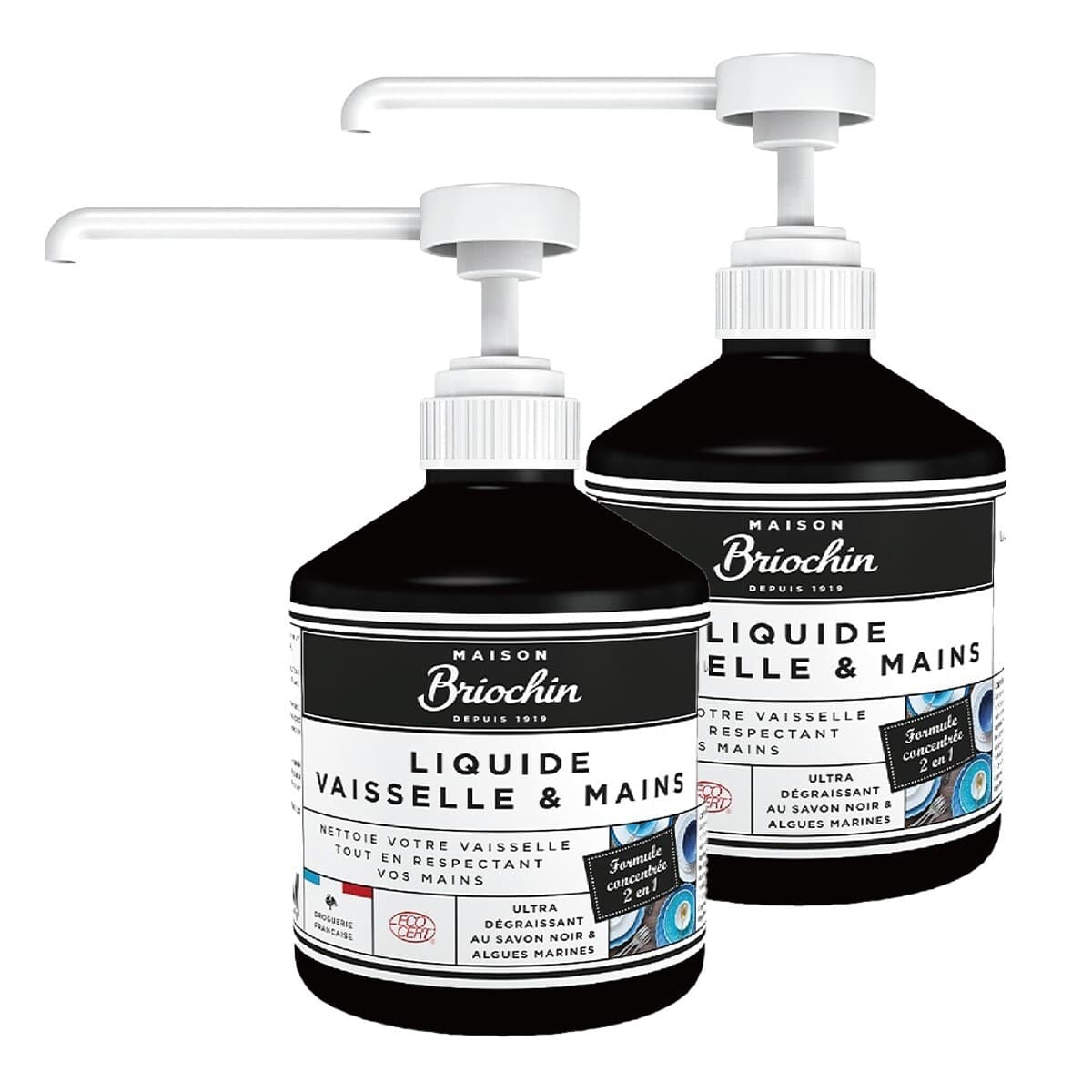 Maison Briochin Black Label Briochin Cairan Pencuci Piring Tangan 500ml X 2pc