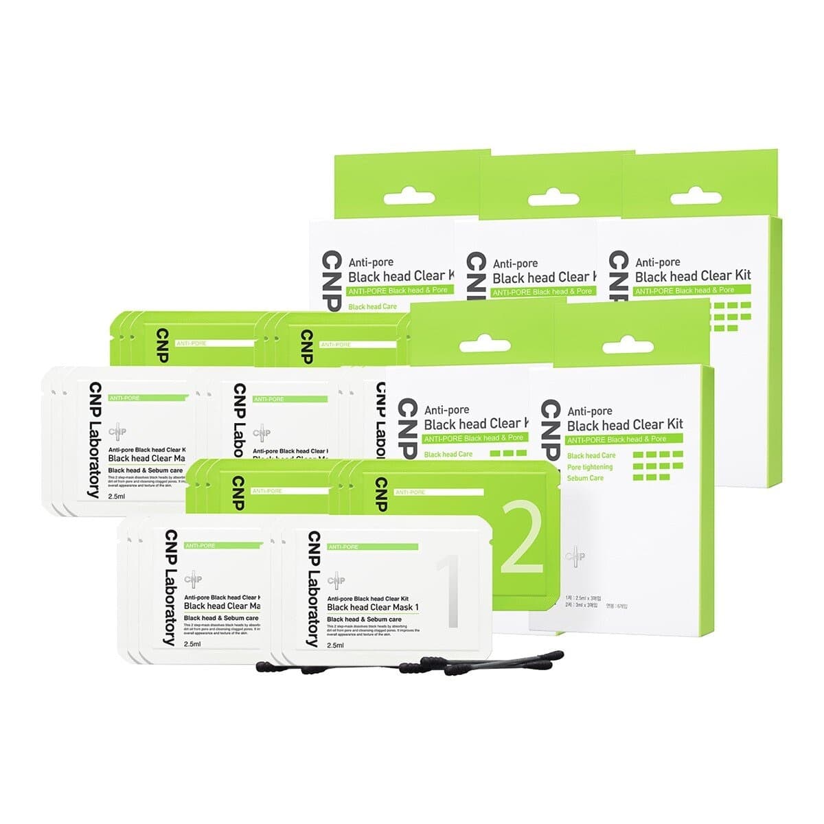 CNP Laboratory Masker Penghilang Jerawat Hidung 3 Buah X 5 Kotak