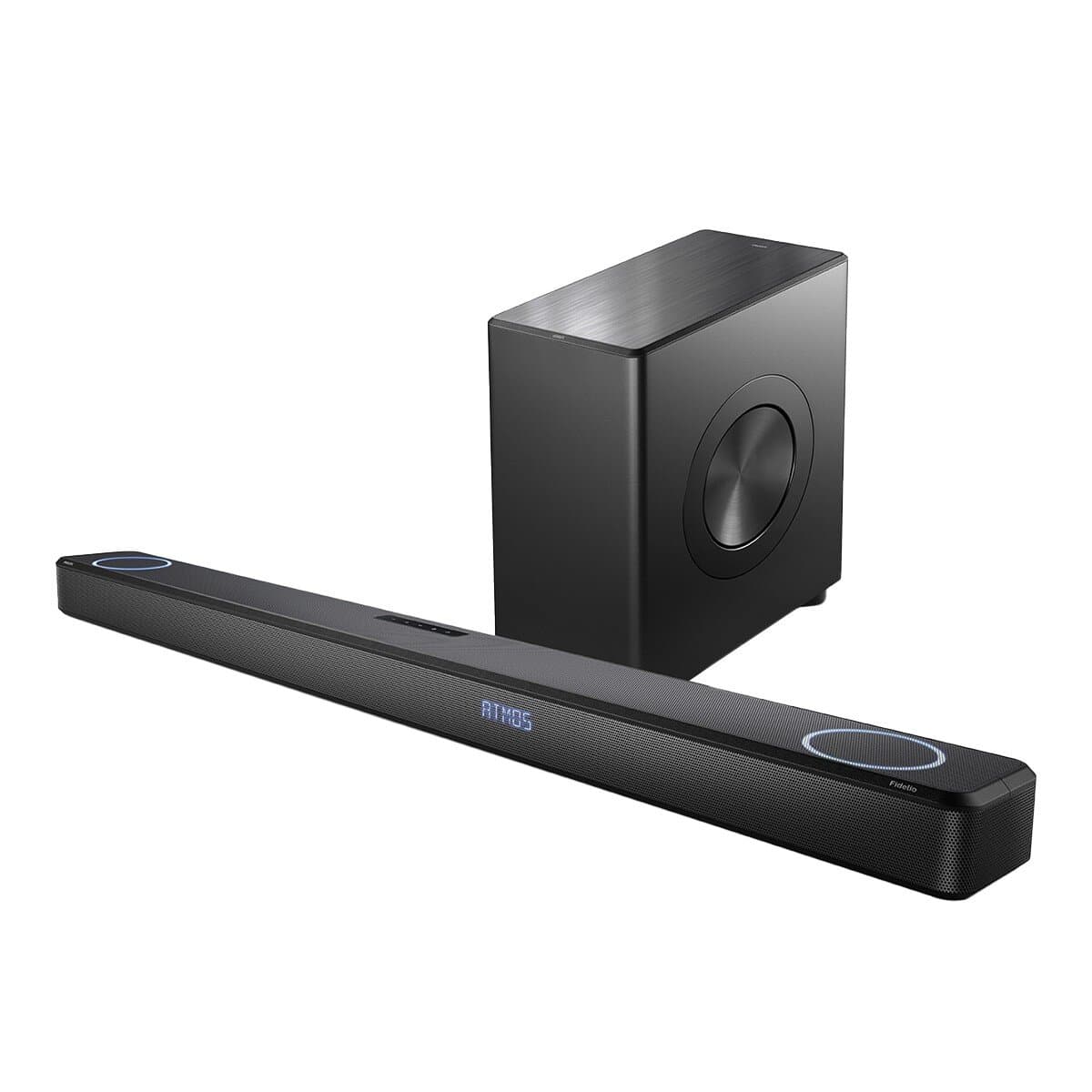 Philips Fidelio 7.1.2 Channel Built-In Subwoofer Soundbar TAFB1/96 With Subwoofer TFW1/96 Wireless Flagship Home Theater System