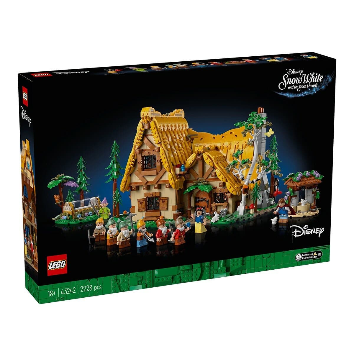 LEGO Disney Seri Rumah Putri Salju 43242 / Untuk Usia 18 Tahun ke Atas
