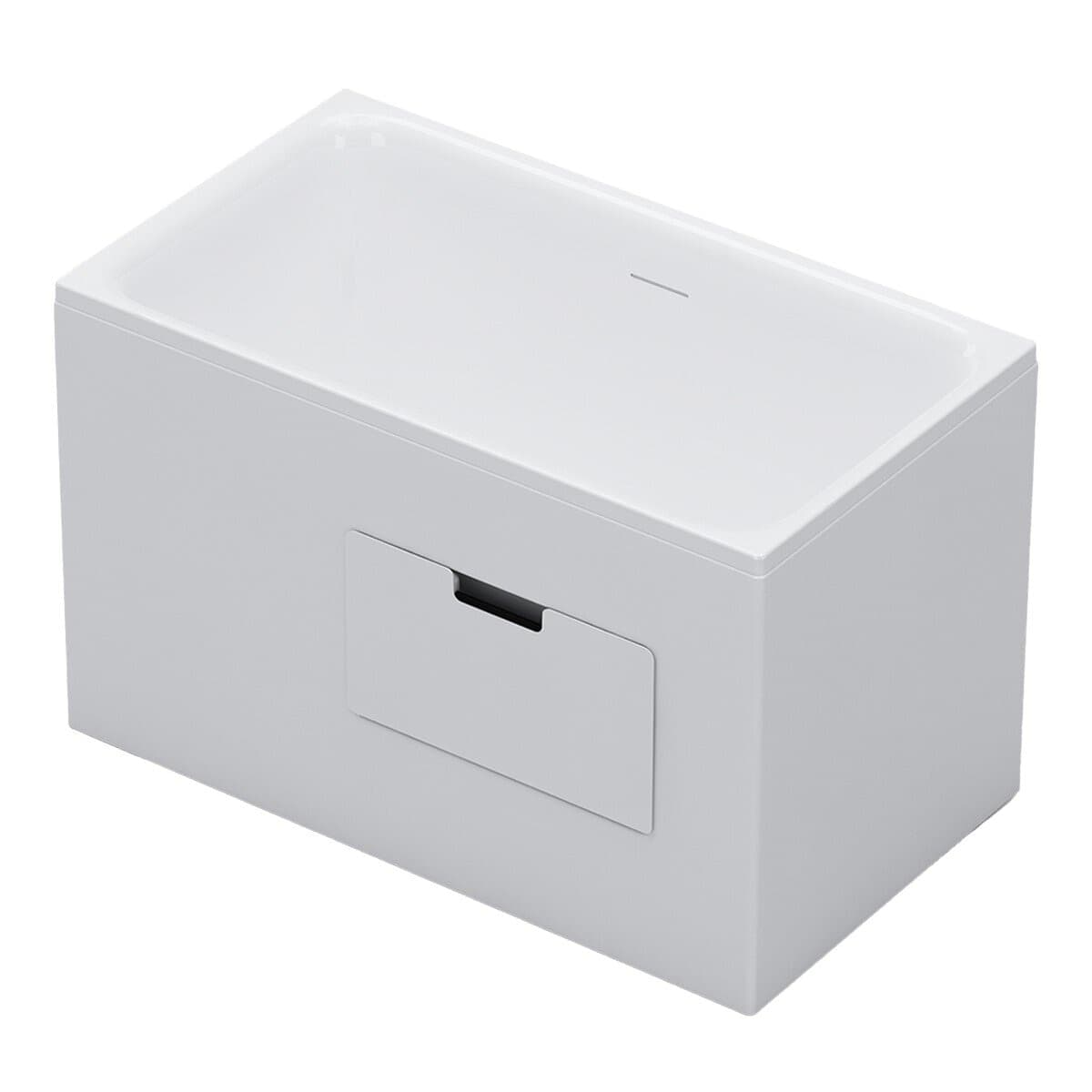 Bak mandi Kohler 1,2 meter, sudut kiri, dengan sanggurdi.