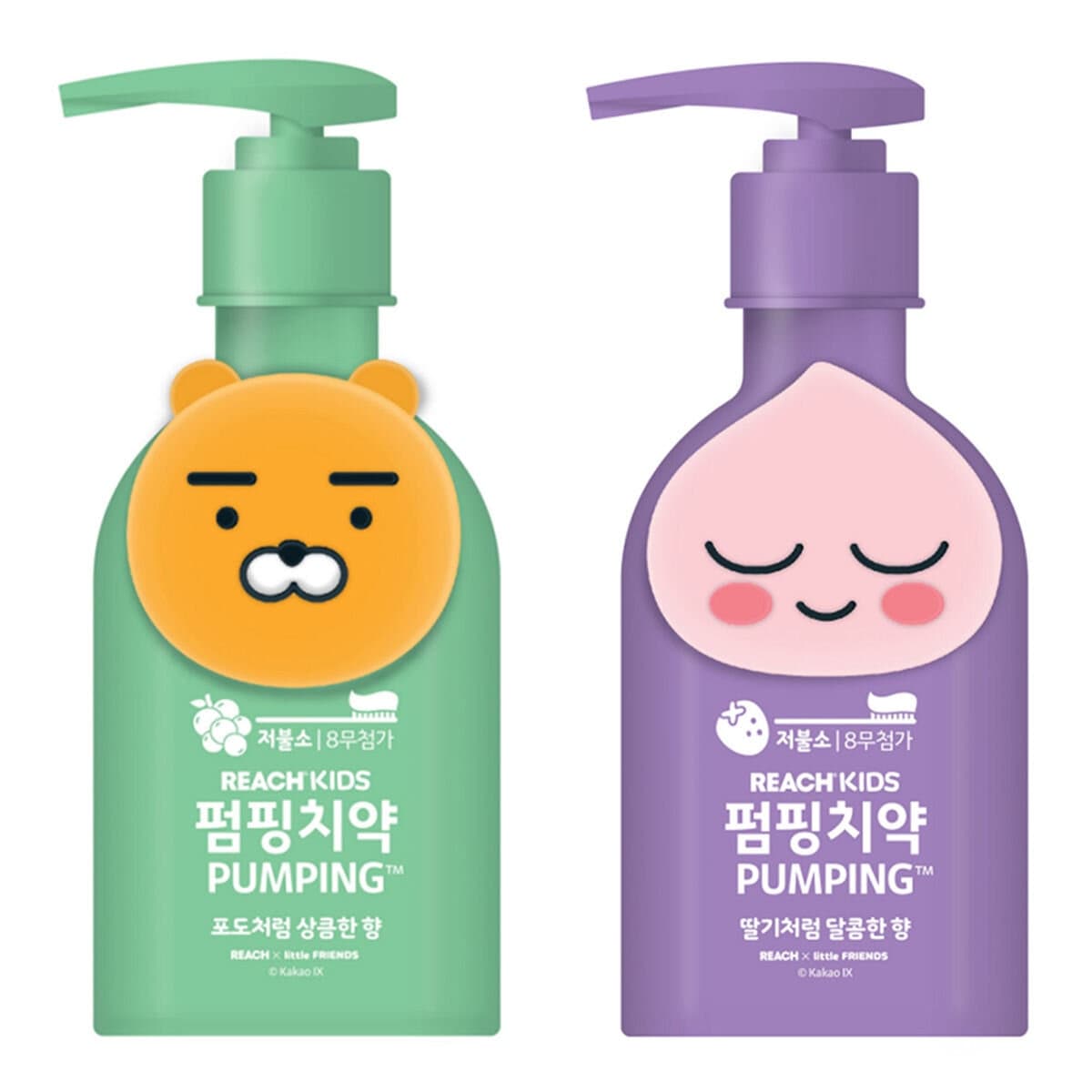 Rich X Kakao Friends Pasta Gigi Anak Tekan 160 Gram X 2 Paket