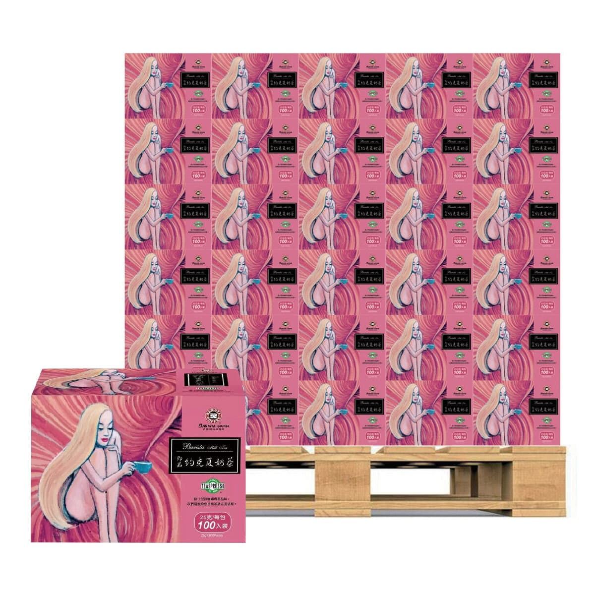 Seattle Instant Yorkshire Milk Tea 25g X 100pcs X 120 set