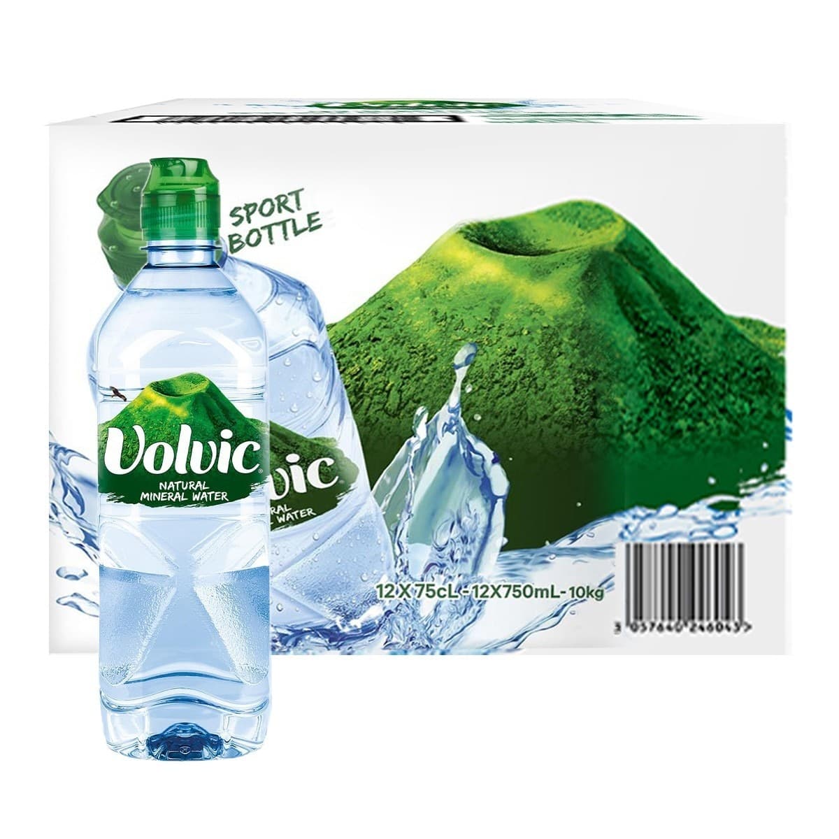 Air Mineral Alami Volvic 750ml X 12 Botol
