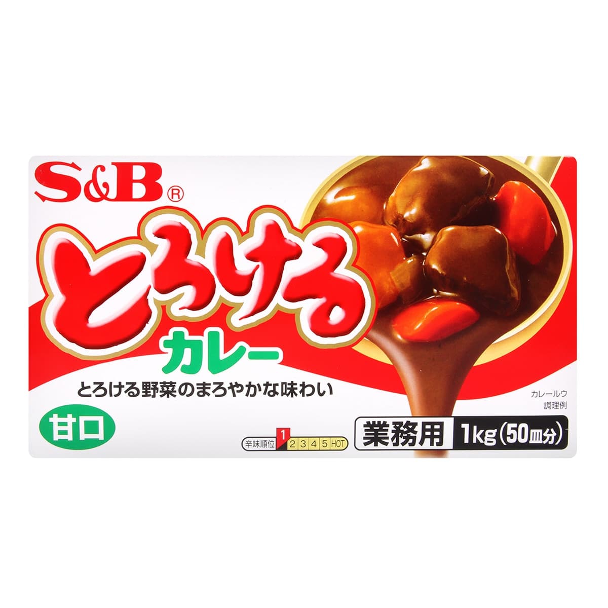 S&B Curry Teraoka Manis 1 kilogram