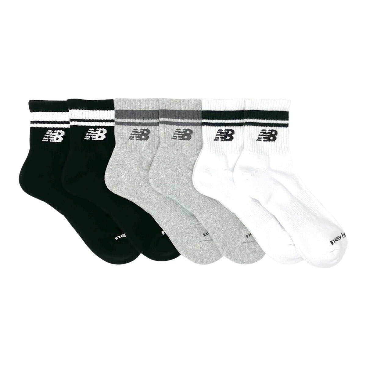 New Balance Paket Kaus Kaki Enam Potong Garis