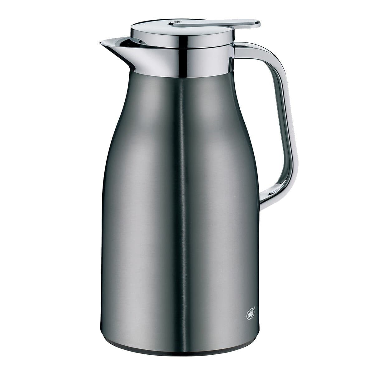 Alfi Lovefly Glass Lined Insulated Bottle 1 liter SKY-1002 Foggy Night Gray