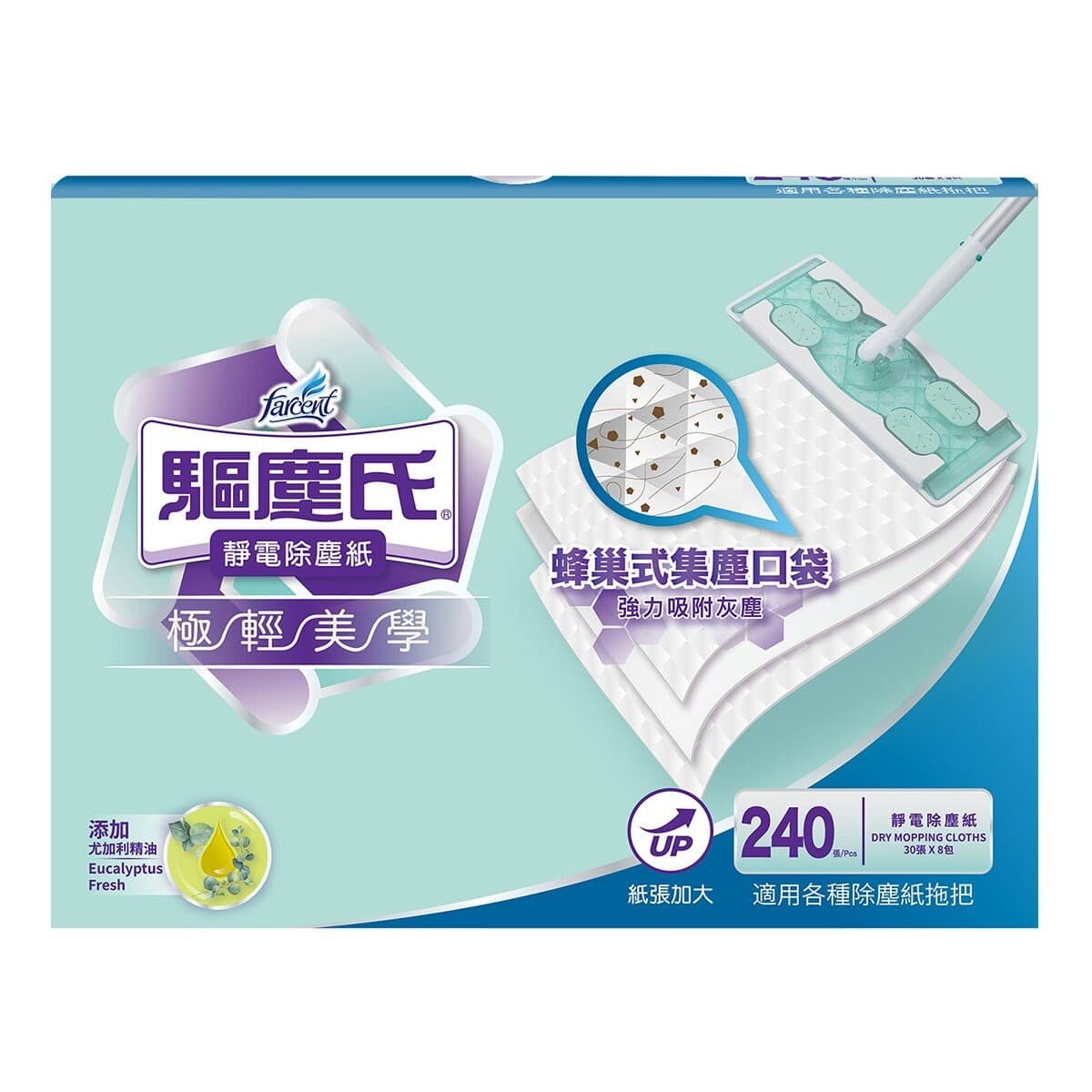 Dusters Dust Remover Paper (Ukuran Besar) 30 Lembar X 8 Paket